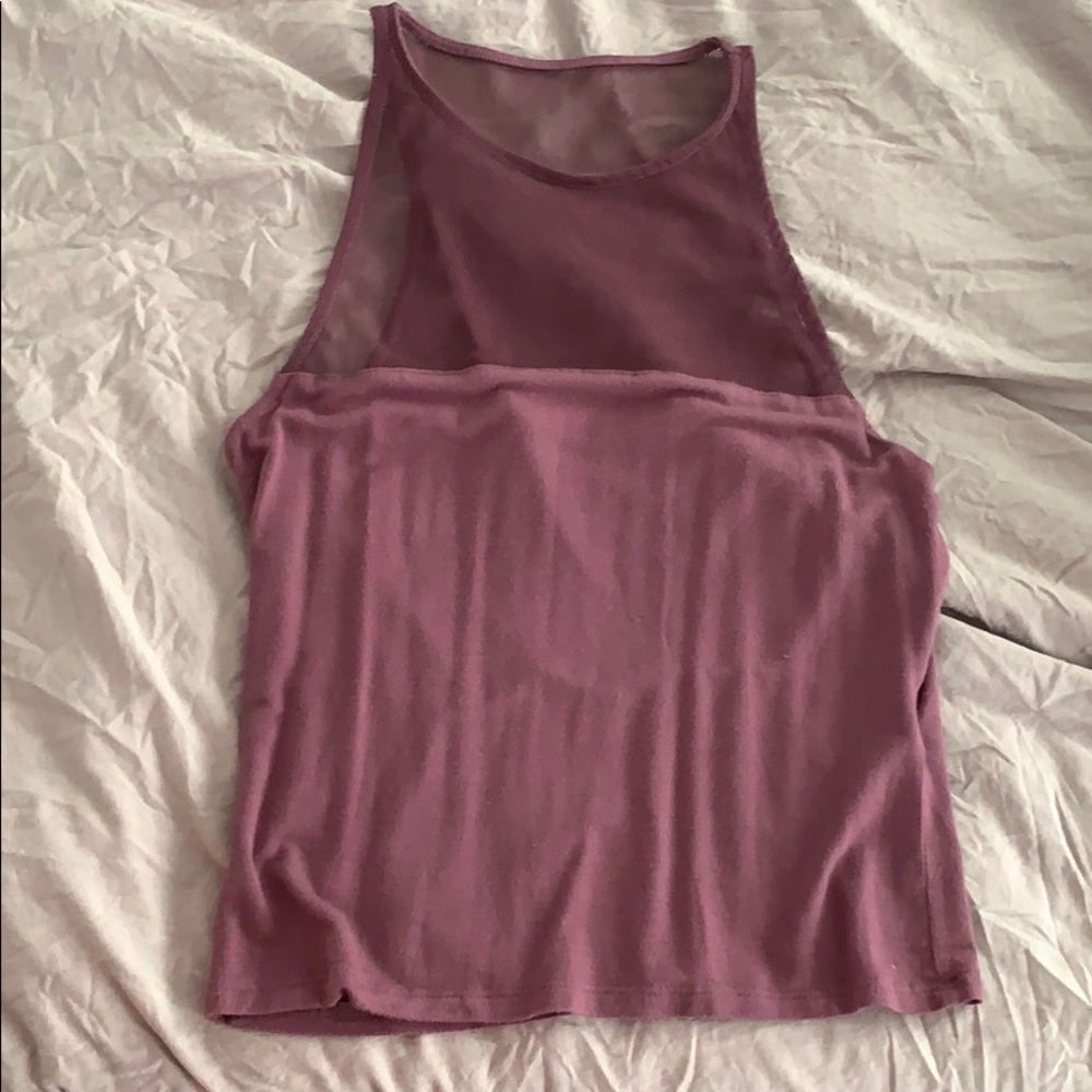 Purple tank top